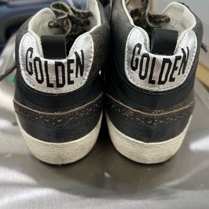Womens golden goose mid sneakers MWT